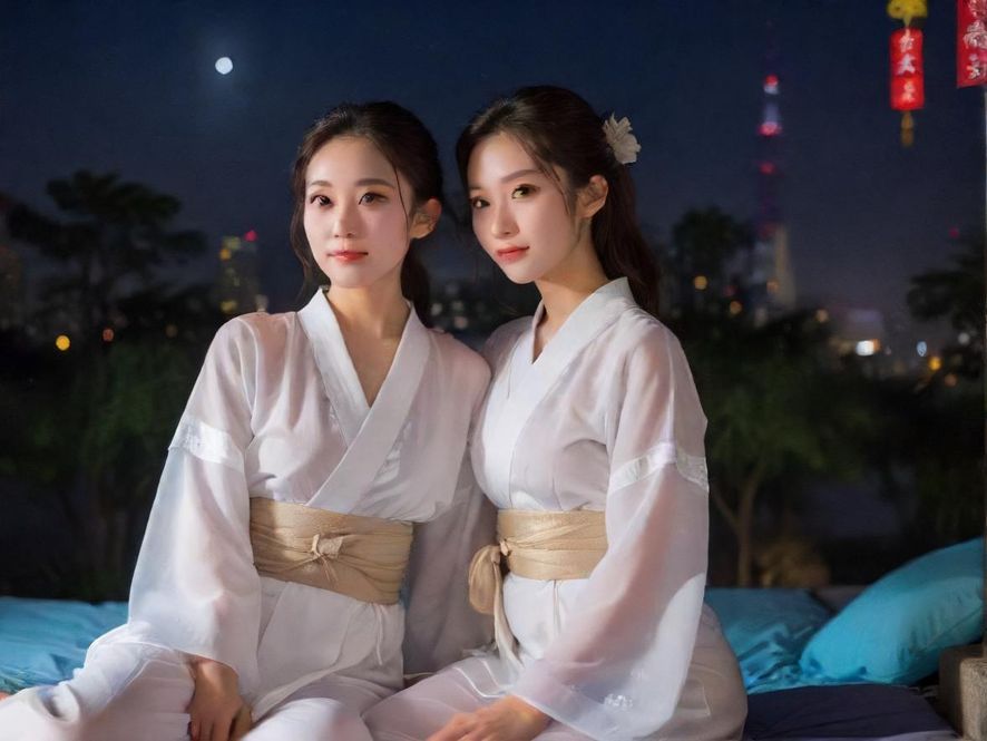 夜场熟女互动场景