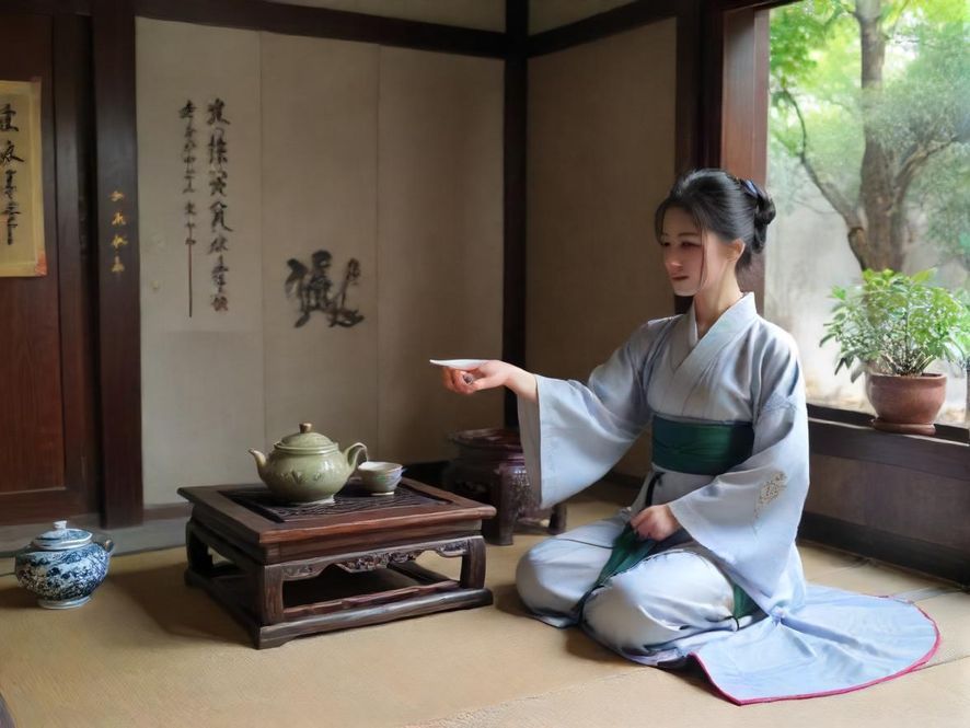 深圳龙华喝茶工作室内部环境展示