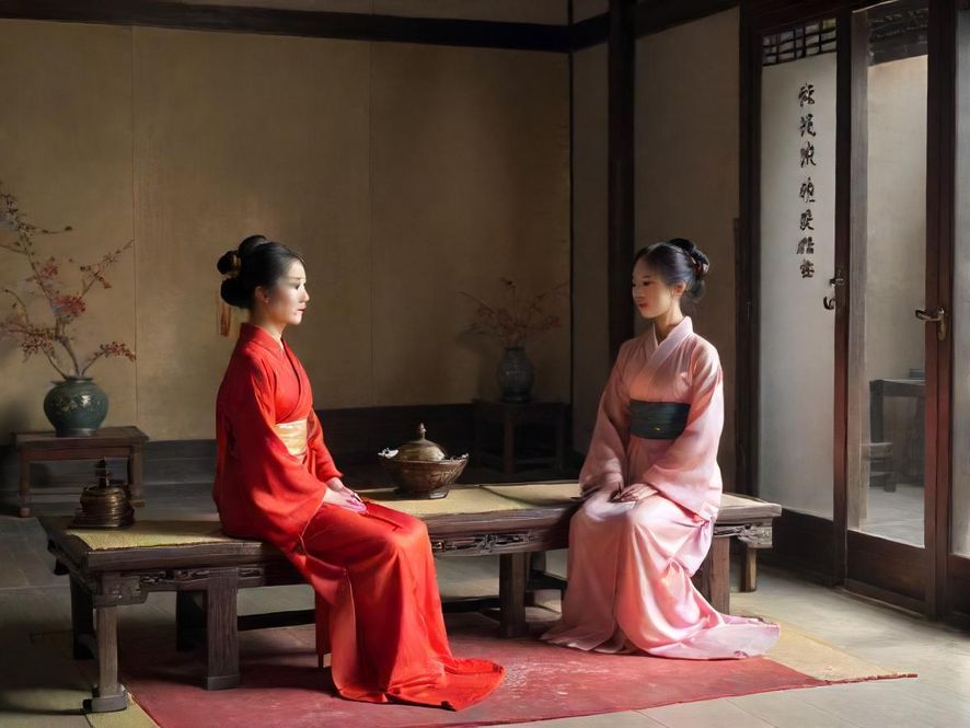 休闲会所放松场景