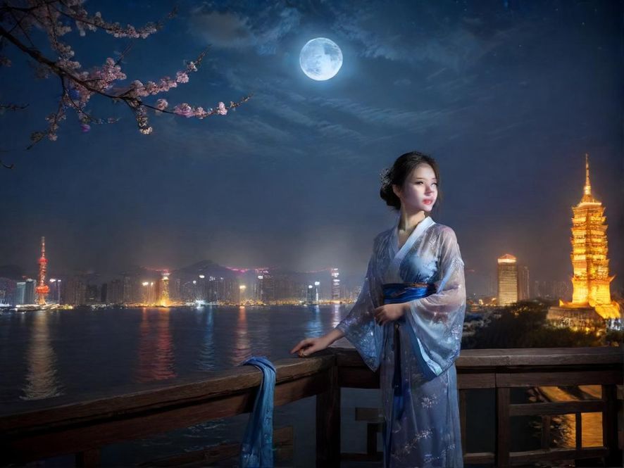 上海夜场桑拿会所夜景