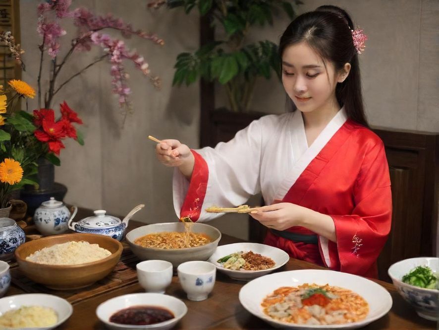广州佰花园餐饮区域