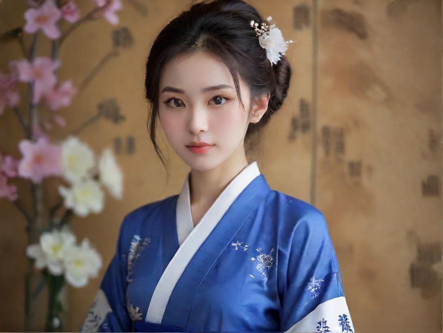 一位面带微笑、神情放松的都市女性特写,暖色调的灯光下,她闭目养神,享受着舒适与宁静,背景模糊处理以突出人物