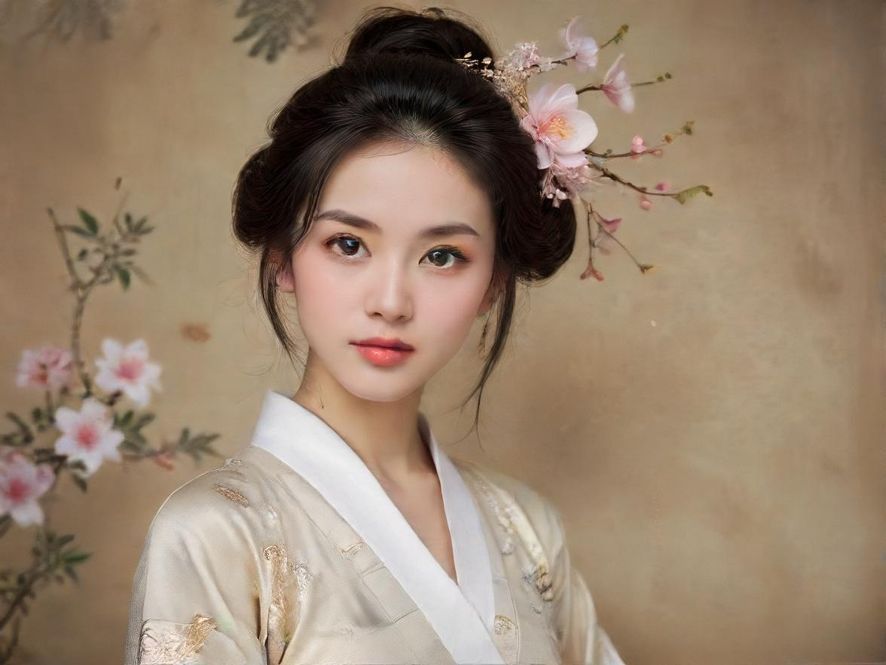 一位女士正聚精会神地浏览一品香论坛，脸上洋溢着发现新奇的喜悦