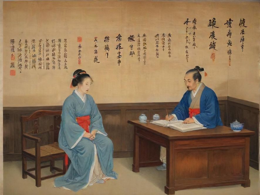 花社区学员在老师指导下学习陶艺