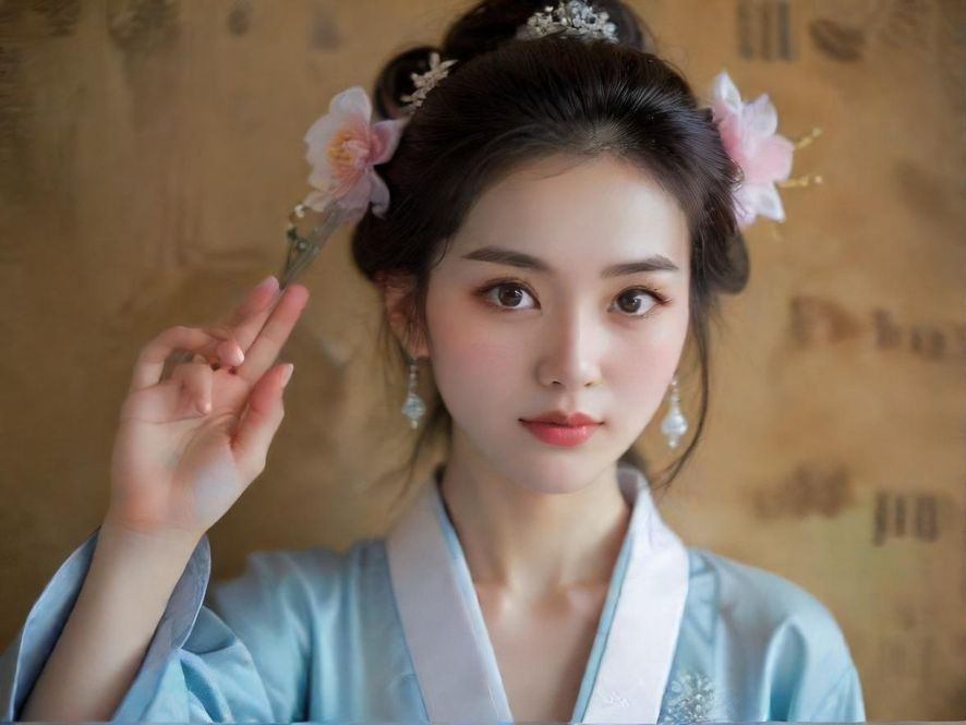 一位女性闭目养神，面部特写，展现出极致放松与治愈的氛围。