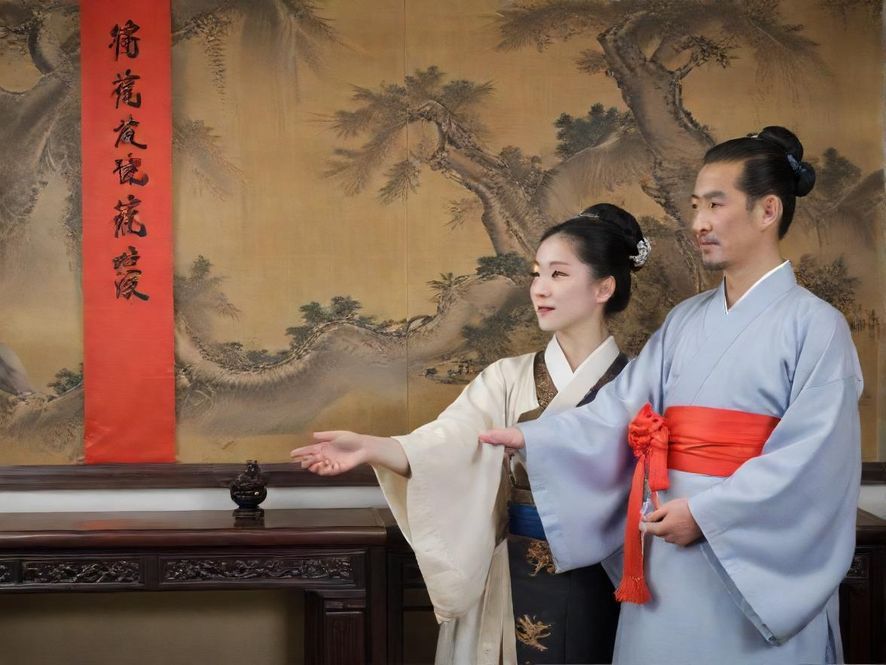 一群年轻人在一个充满霓虹灯的高端娱乐场所里开心地聚会，充满活力