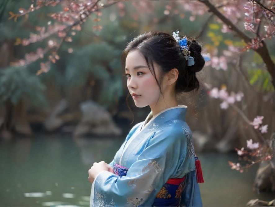 一位女性在水疗过程中放松享受的背影，画面宁静致远，展现出优雅的姿态和舒适感。